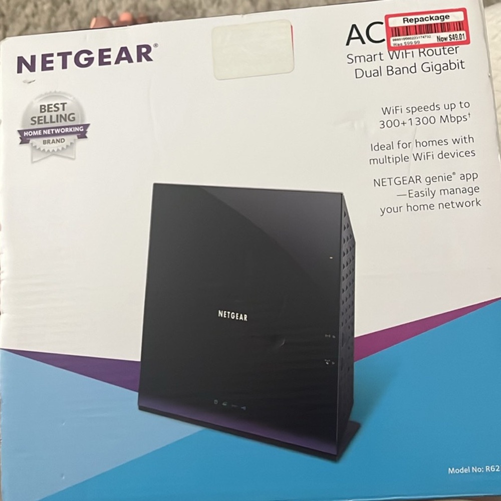NETGEAR Dual Band Gigabit Router - R6260v2